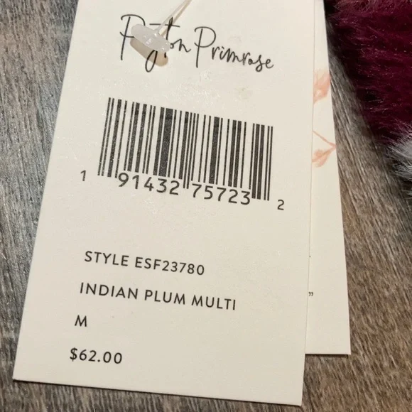 Peyton Primrose pink and white striped cardigan size medium - Picture 10 of 11